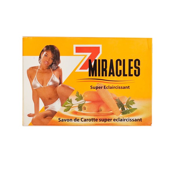 7 Miracles Carrot Soap - 80g (pack of 3)