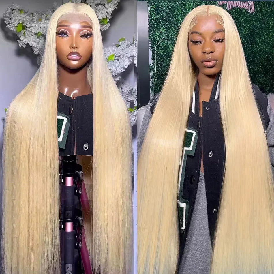 613 Blonde 13x6 Lace Frontal Wigs HD Lace Front Human Hair Wigs