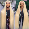 613 Blonde 13x6 Lace Frontal Wigs HD Lace Front Human Hair Wigs