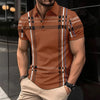 Summer's Best-Selling Men's Striped POLO Shirt, Men's