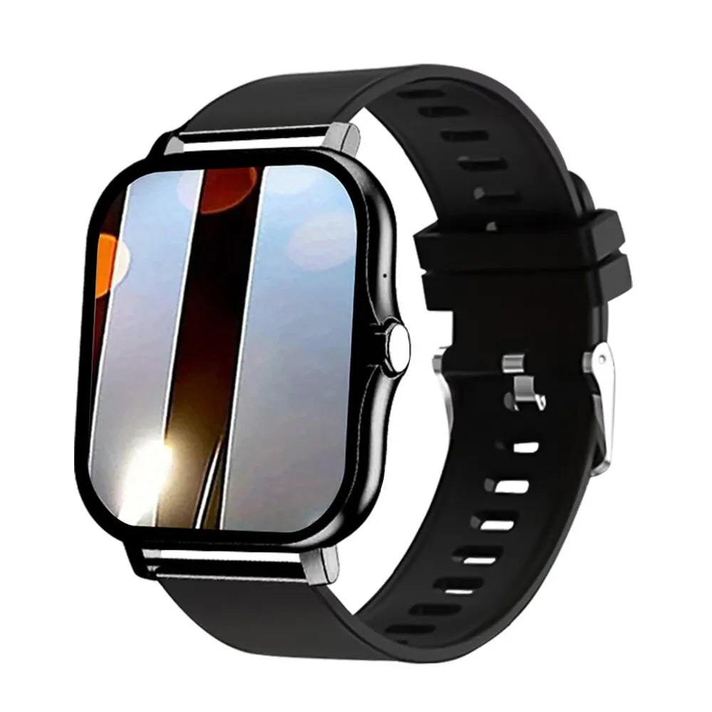 "2023 Smart Watch with 1.44'' Color Display | Bluetooth Calling, Blood Oxygen & Pressure Monitor | Compatible with Android | Unisex Fitness Tracker\