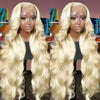 HD Transparent Blonde Body 13x4 13x6 Lace Front Human Hair Wigs