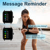 H9 Smartwatch with 2.01'' HD Display – Bluetooth Calling, Message Preview, Fitness Tracking, Weather Updates, Customizable Watch Faces