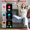 H9 Smartwatch with 2.01'' HD Display – Bluetooth Calling, Message Preview, Fitness Tracking, Weather Updates, Customizable Watch Faces