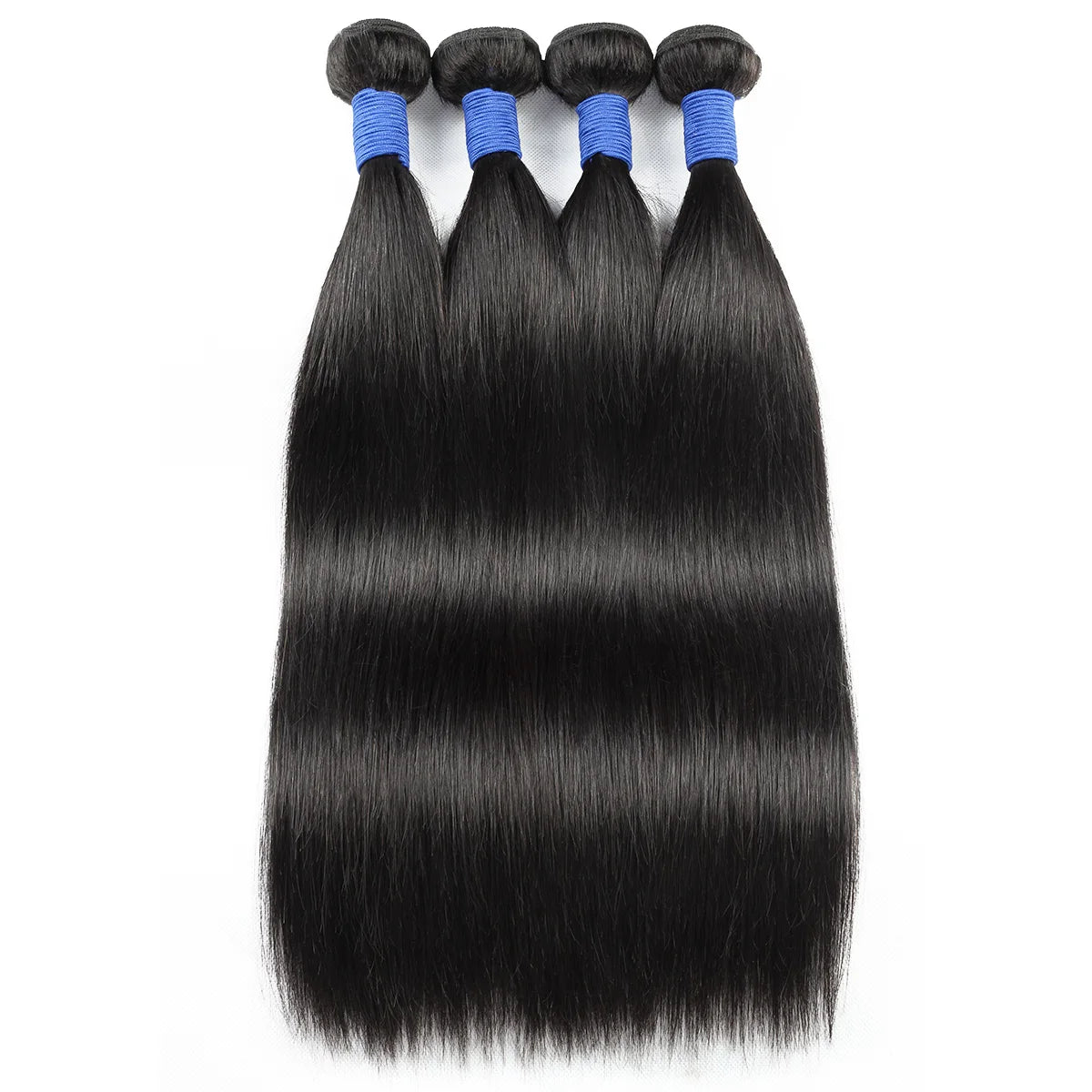 10-36inch Brazilian Straight Human Hair Bundles Natural Color Remy Hair