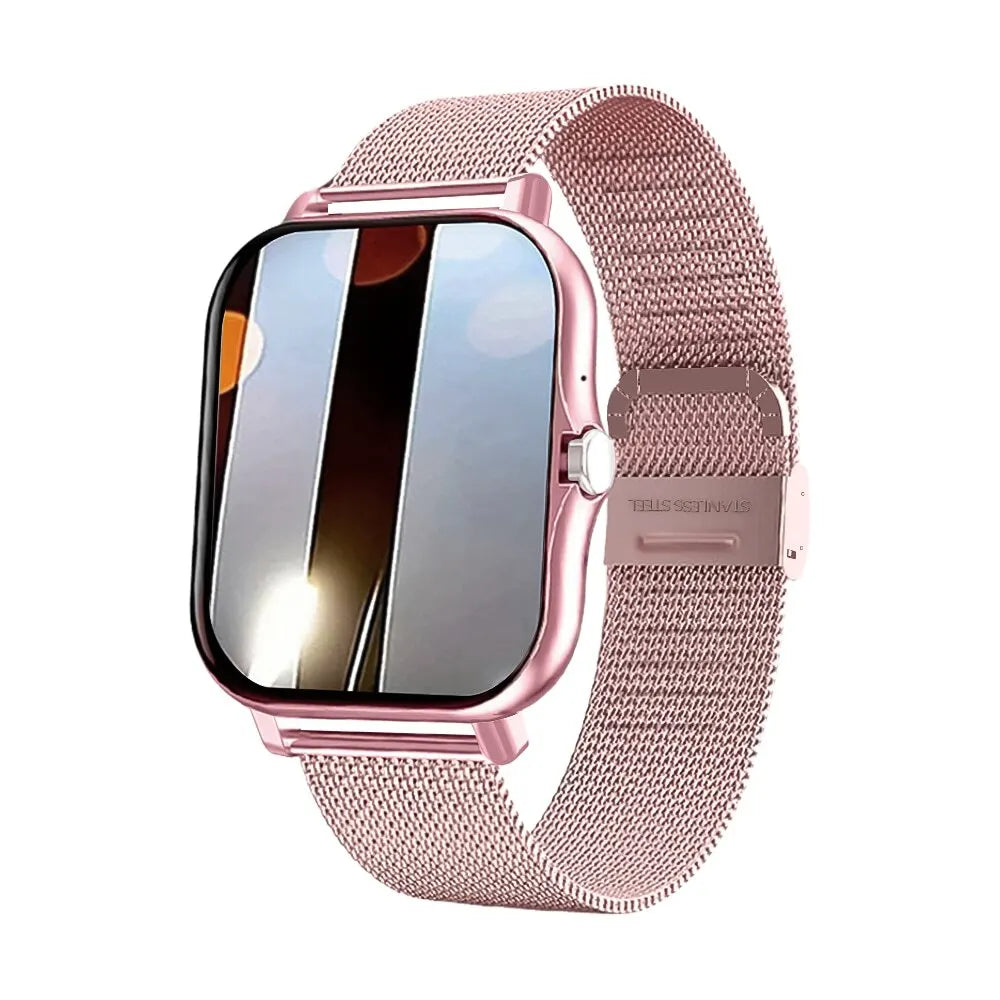 "2023 Smart Watch with 1.44'' Color Display | Bluetooth Calling, Blood Oxygen & Pressure Monitor | Compatible with Android | Unisex Fitness Tracker\