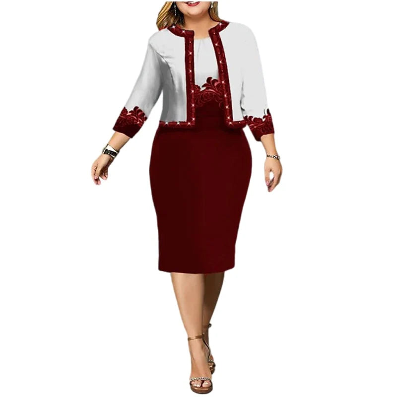Spring Summer New Solid Women Dress Suits Fashion
