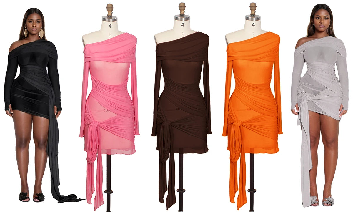 Daring Dress 2025 Sexy Transparent Midi Women