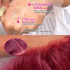 200% 99J Burgundy Deep Wave 13x6 HD Lace Frontal Human Hair Wig