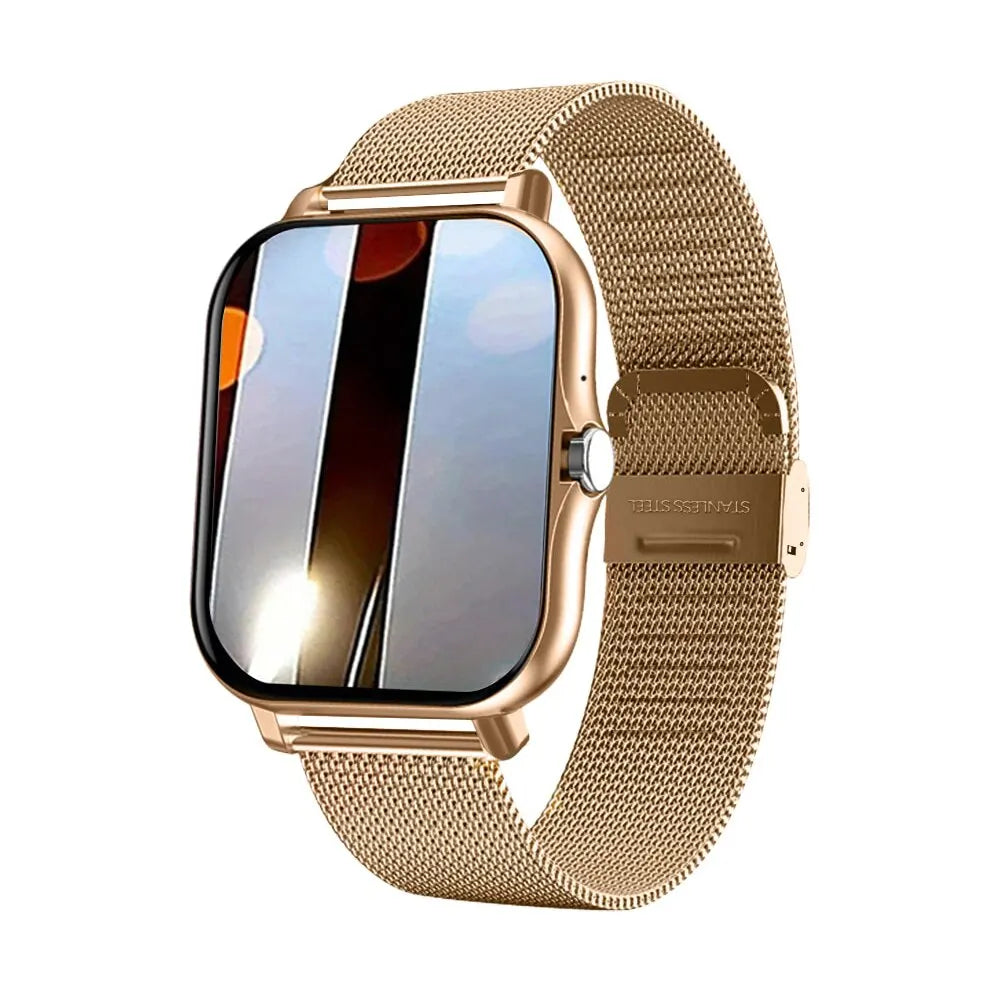 "2023 Smart Watch with 1.44'' Color Display | Bluetooth Calling, Blood Oxygen & Pressure Monitor | Compatible with Android | Unisex Fitness Tracker\