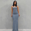 2025 Summer Dresses For Women Sexy Spaghetti Strap Black Long Dress