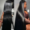 36 40Inch 13x6 HD Lace Frontal Human Hair Wigs Pre Plucked Straight Transparent