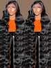 48 52 Inch 250 Density Frontal Wig For Black Women Brazilian Body Wave Lace