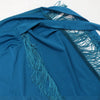 CM.YAYA Women's Set Strapless Crop Top + Ruched Split Tassel Long