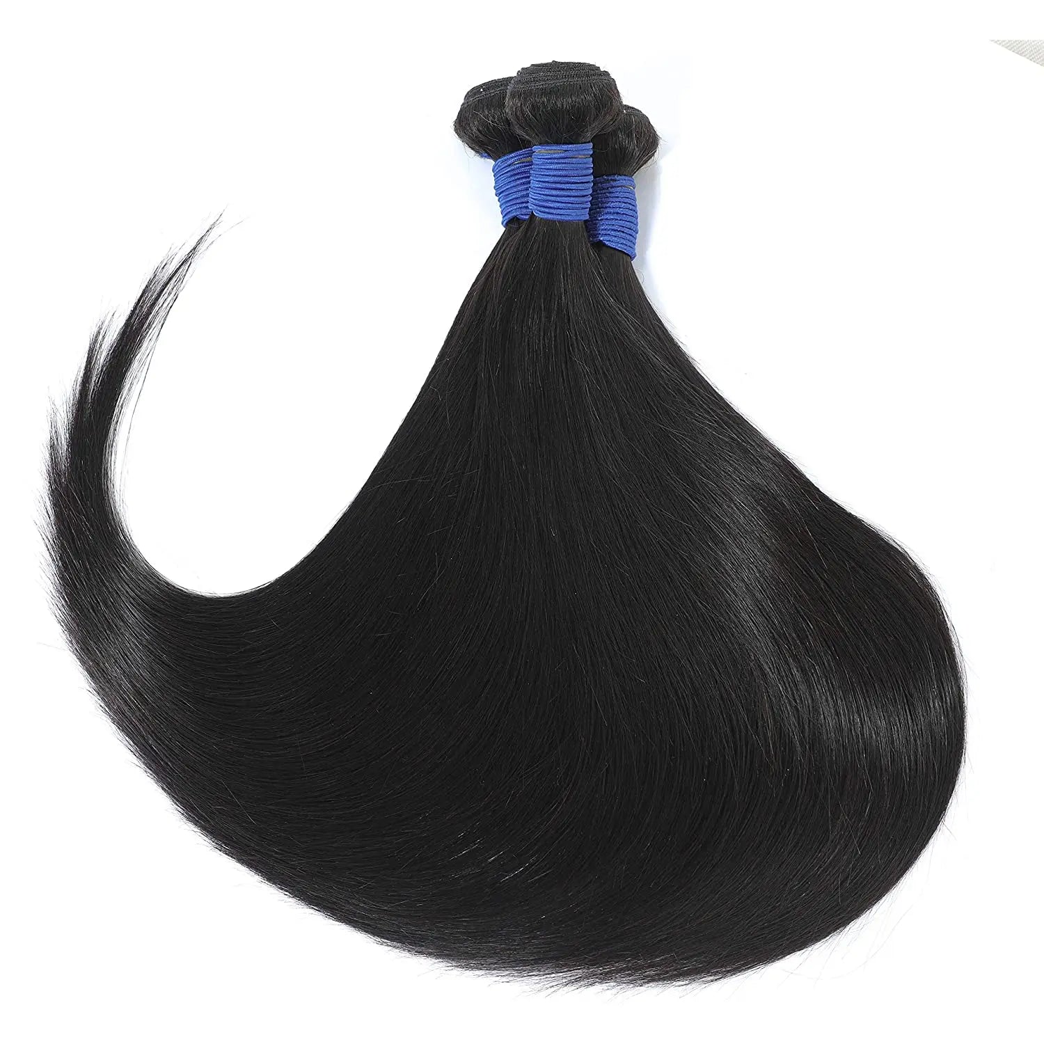 10-36inch Brazilian Straight Human Hair Bundles Natural Color Remy Hair
