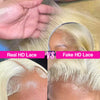 HD Transparent 613 Blonde Straight 200 Density 13x4 13x6 Lace Front Human