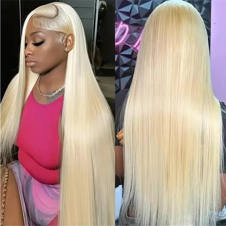 613 Blonde 13x6 Lace Frontal Wigs HD Lace Front Human Hair Wigs