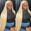 613 Blonde 13x6 Lace Frontal Wigs HD Lace Front Human Hair Wigs