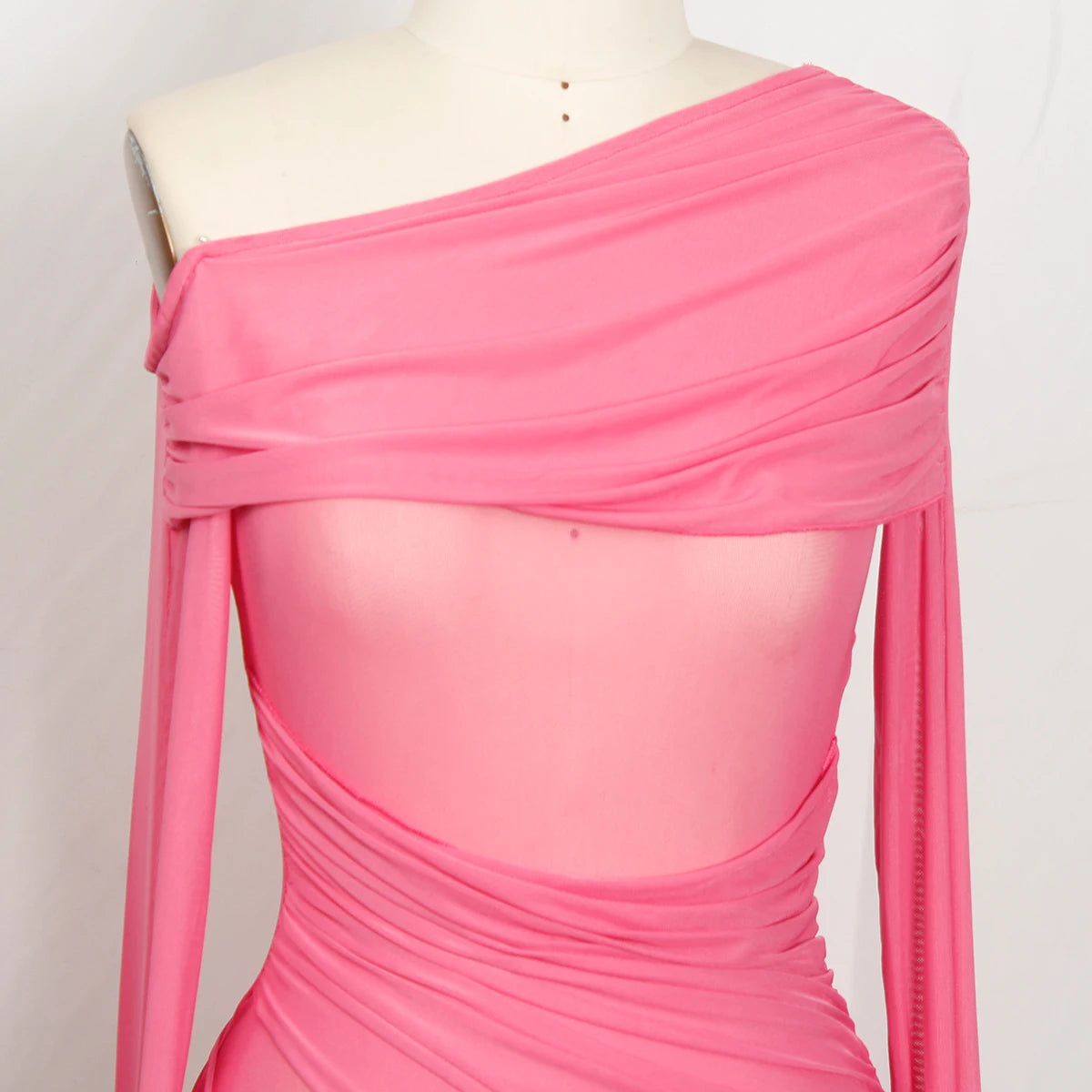 Daring Dress 2025 Sexy Transparent Midi Women