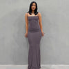 2025 Summer Dresses For Women Sexy Spaghetti Strap Black Long Dress