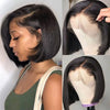200 Density 13x4 Straight Short Bob Wig Lace Front Human Hair Wigs For Women