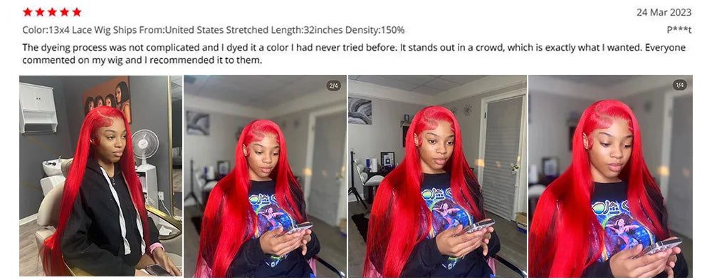 HD Transparent 613 Blonde Straight 200 Density 13x4 13x6 Lace Front Human