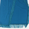 CM.YAYA Women's Set Strapless Crop Top + Ruched Split Tassel Long