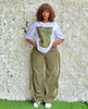 2 Pieces Women's Sets 2025 Spring Summer Pocket Pullover Suit Short Sleeve