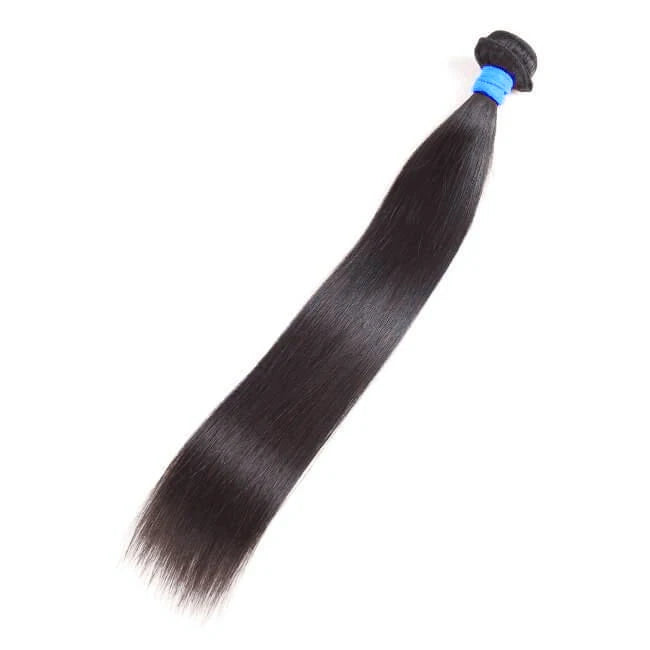 10-36inch Brazilian Straight Human Hair Bundles Natural Color Remy Hair