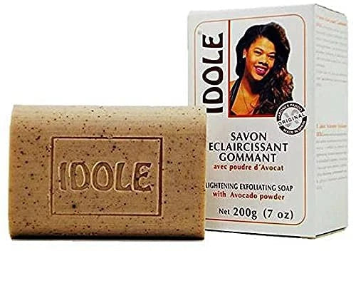Idole Skin Lightening Exfoliating Soap With Avocado Powder 7oz (200g) Each